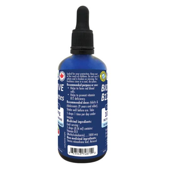 Naka 나카 플래티넘 B12 1000mcg 점적기 전구 100ml | 매일 업데이트되는 특가 상품 | VITASHOP