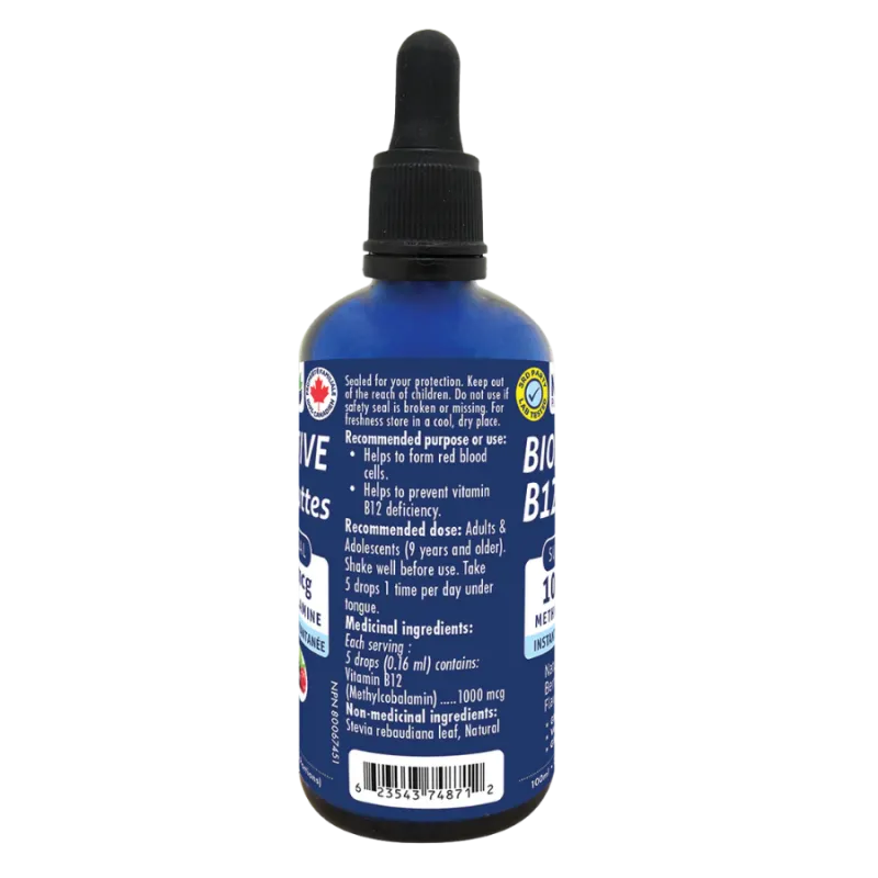 Naka 나카 플래티넘 B12 1000mcg 점적기 전구 100ml | 매일 업데이트되는 특가 상품 | VITASHOP