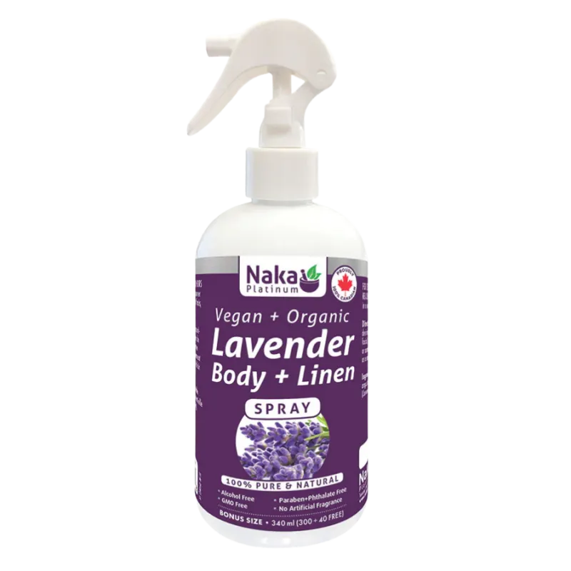 Naka 나카 플래티넘 바디 + 룸 스프레이 라벤더 340ml | 매일 업데이트되는 특가 상품 | VITASHOP