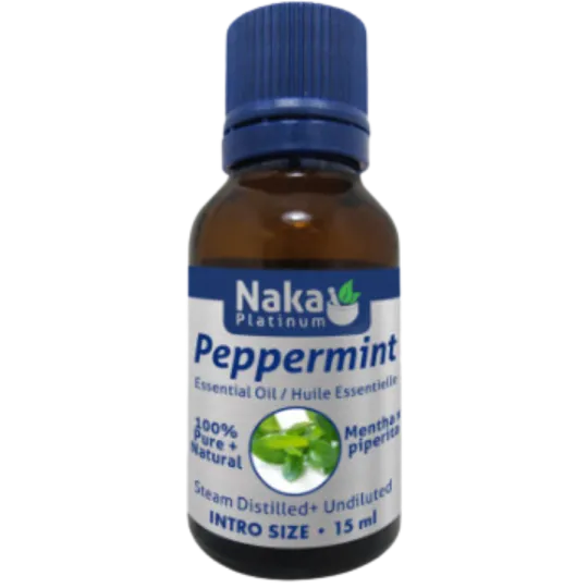 Naka Naka Platinum Peppermint Essential Oil 15ml | 매일 업데이트되는 특가 상품 | VITASHOP