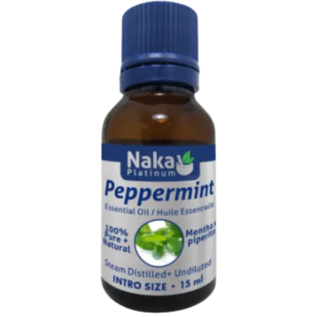 Naka Naka Platinum Peppermint Essential Oil 15ml | 매일 업데이트되는 특가 상품 | VITASHOP