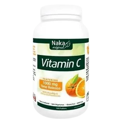 Naka Vitamin C 1000 mg Time Release 180 Tablets | Unbeatable Prices, Daily Deals | VITASHOP