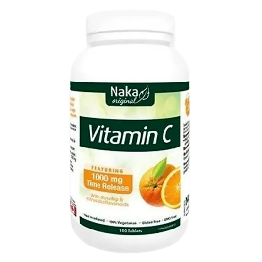 Vitamin C 1000 mg Time Release 180 Tablets | Safest & Easiest Shopping Vitamins Online | VITASHOP