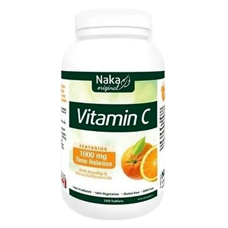 Vitamin C 1000 mg Time Release 180 Tablets | Safest & Easiest Shopping Vitamins Online | VITASHOP