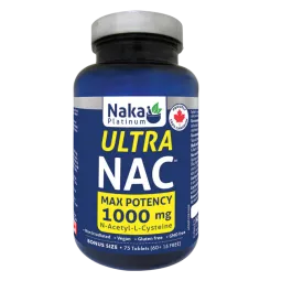 Naka ULTRA NAC MAX POTENCY 1000MG  75TABS | Unbeatable Prices, Daily Deals | VITASHOP