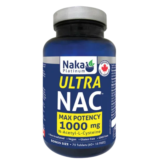 Naka 나카 ULTRA NAC 최대 효능 1000MG 75정 | 매일 업데이트되는 특가 상품 | VITASHOP