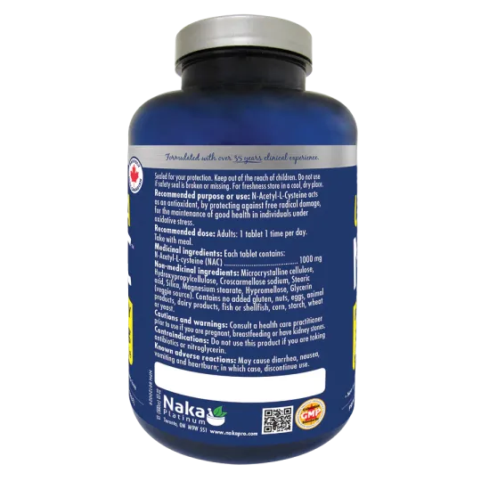 Naka 나카 ULTRA NAC 최대 효능 1000MG 75정 | 매일 업데이트되는 특가 상품 | VITASHOP