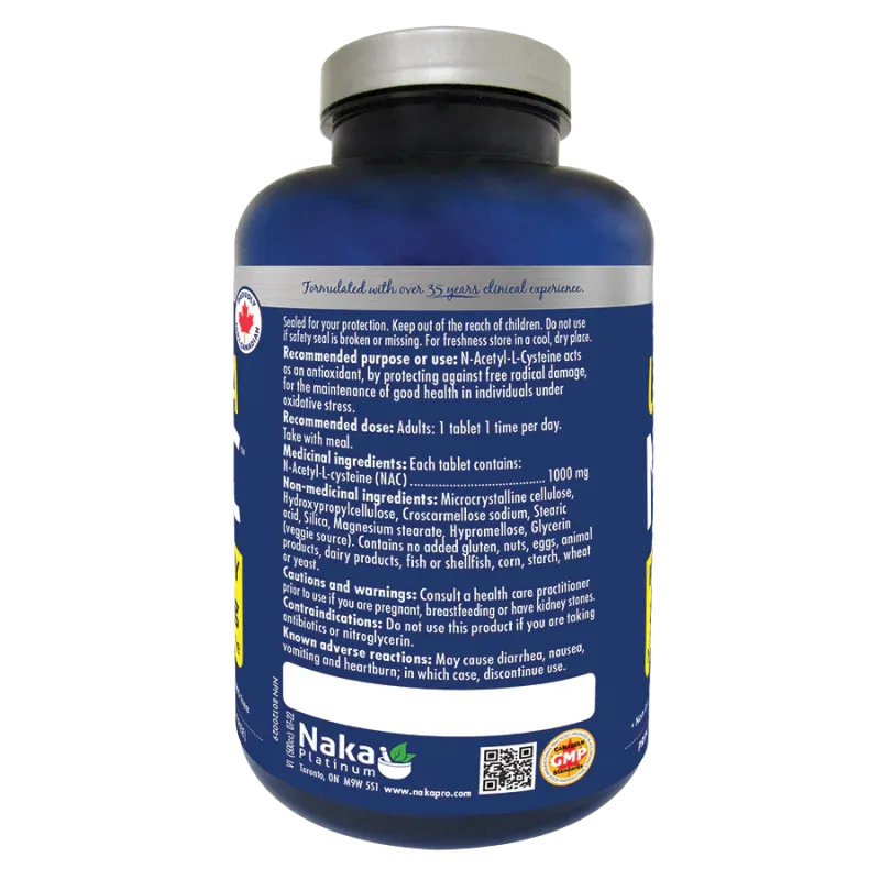 Naka 나카 ULTRA NAC 최대 효능 1000MG 75정 | 매일 업데이트되는 특가 상품 | VITASHOP