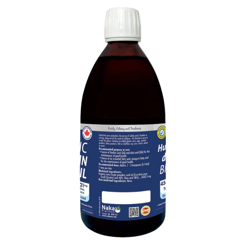 Platinum Organic Pumpkin Seed Oil 500 ml | Unbeatable Prices, Daily Deals | VITASHOP