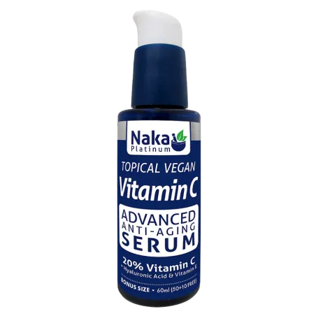 Naka Platinum Vitamin C Topical Serum 60 ml | Unbeatable Prices, Daily Deals | VITASHOP
