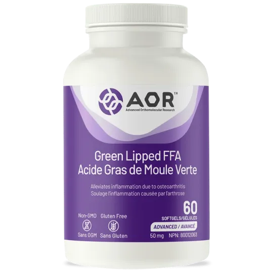 AOR Green Lipped FFA, 60 Softgels | Unbeatable Prices, Daily Deals | VITASHOP