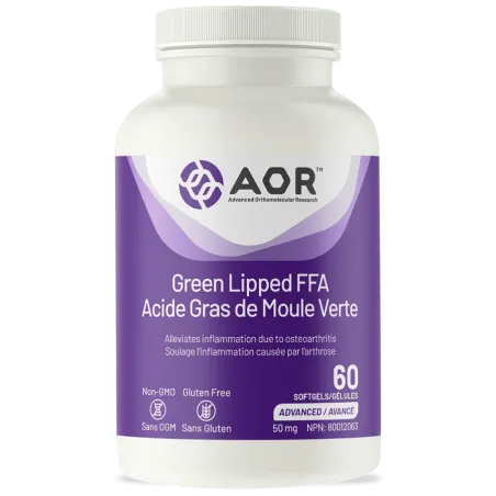 AOR Green Lipped FFA, 60 Softgels | Unbeatable Prices, Daily Deals | VITASHOP