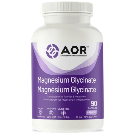 Glycinate de magnésium, 90 gélules | Safest & Easiest Shopping Vitamins Online | VITASHOP