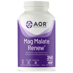 AOR Mag Malate Renew, 240 Capsules | Unbeatable Prices, Daily Deals | VITASHOP