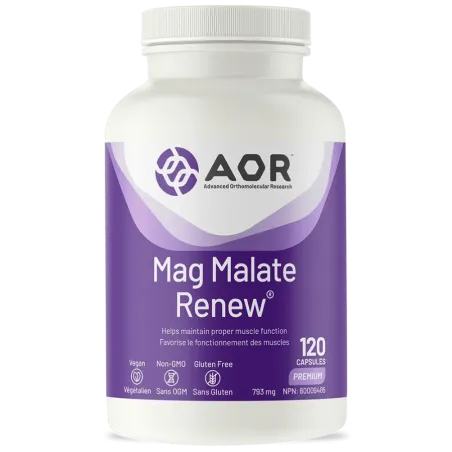 AOR Mag Malate Renew, 120 Capsules | Unbeatable Prices, Daily Deals | VITASHOP