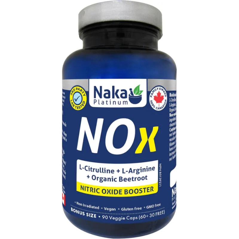 NAKA Platinum NOx 90 Veg Capsules | Unbeatable Prices, Daily Deals | VITASHOP