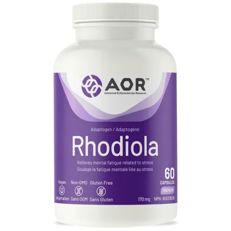 AOR Rhodiola 60 Capsules | Unbeatable Prices, Daily Deals | VITASHOP