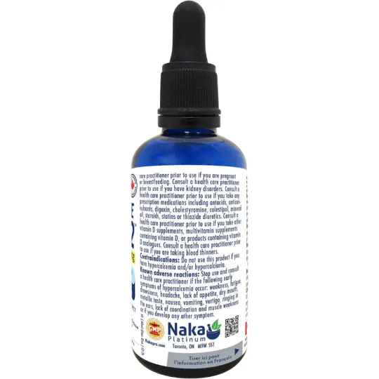 NAKA Platinum BioActive D3+K2 in MCT Oil 2500IU 50mL | Unbeatable Prices, Daily Deals | VITASHOP