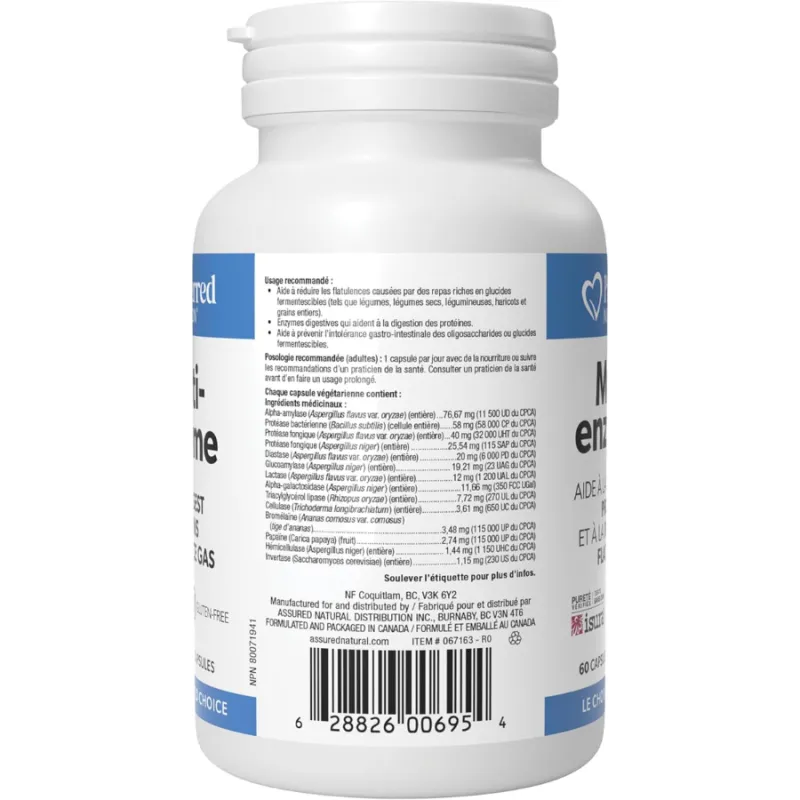 Preferred Nutrition 复合酶 60粒植物胶囊 | 无敌价格，每日特惠 | VITASHOP
