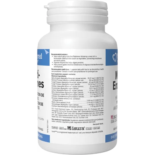 Preferred Nutrition Multi-Enzyme 60 Veg Capsules | Unbeatable Prices, Daily Deals | VITASHOP