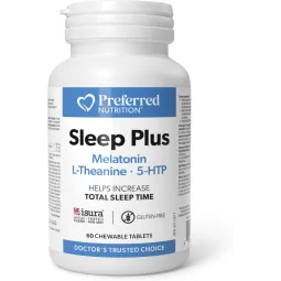 Preferred Nutrition Sleep Plus 咀嚼片 60粒装 | 无敌价格，每日优惠 | VITASHOP
