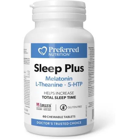 Preferred Nutrition Sleep Plus 60 Comprimés à Mâcher | Prix imbattables, Offres du jour | VITASHOP