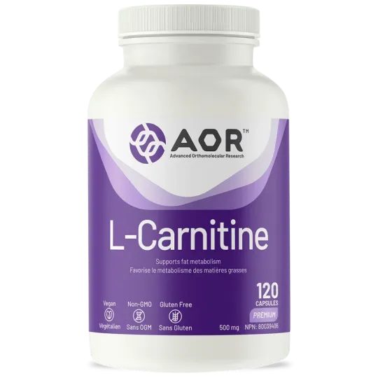 L-Carnitine, 120 gélules | Safest & Easiest Shopping Vitamins Online | VITASHOP