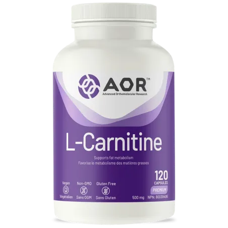 AOR L-Carnitine, 120 Capsules | Unbeatable Prices, Daily Deals | VITASHOP