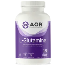 AOR L-Glutamine, 120 Capsules | Unbeatable Prices, Daily Deals | VITASHOP