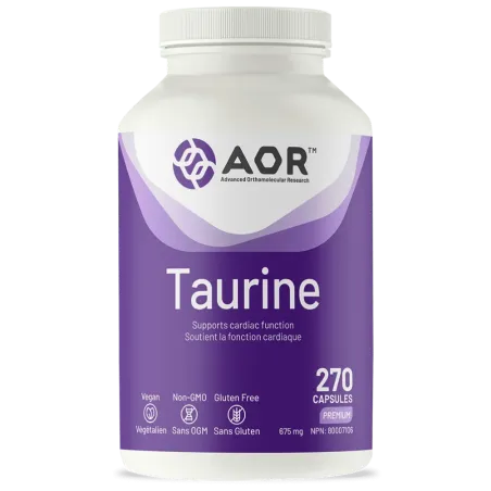AOR Taurine 270 Capsules | Unbeatable Prices, Daily Deals | VITASHOP