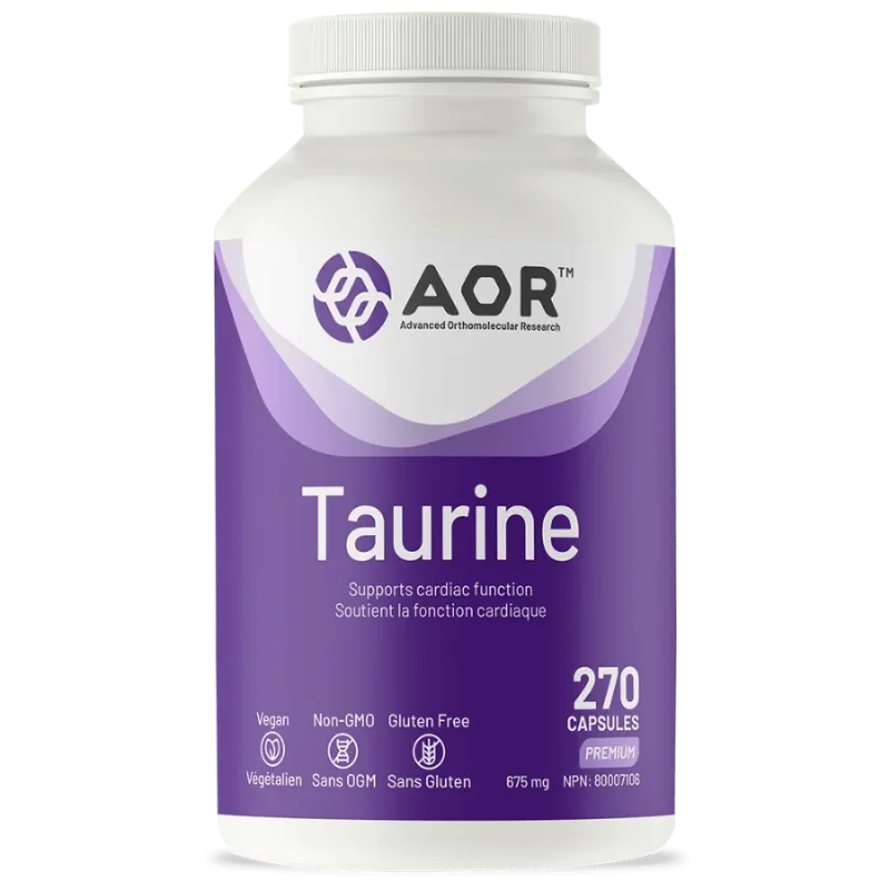 AOR Taurine 270 Capsules | Unbeatable Prices, Daily Deals | VITASHOP