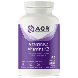 AOR Vitamin K2 60 Capsules | Unbeatable Prices, Daily Deals | VITASHOP