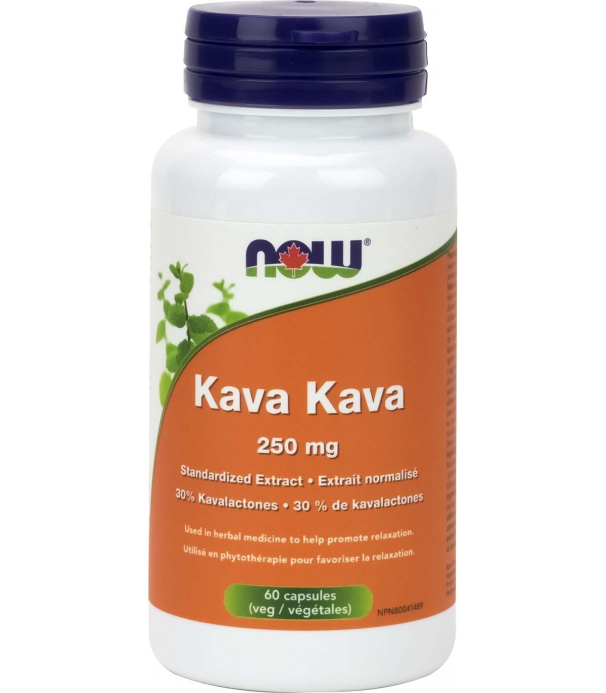 NOW Foods 나우 푸드 카바 카바 추출물 250mg, 식물성 캡슐 60정 | 매일 업데이트되는 특가 상품 | VITASHOP