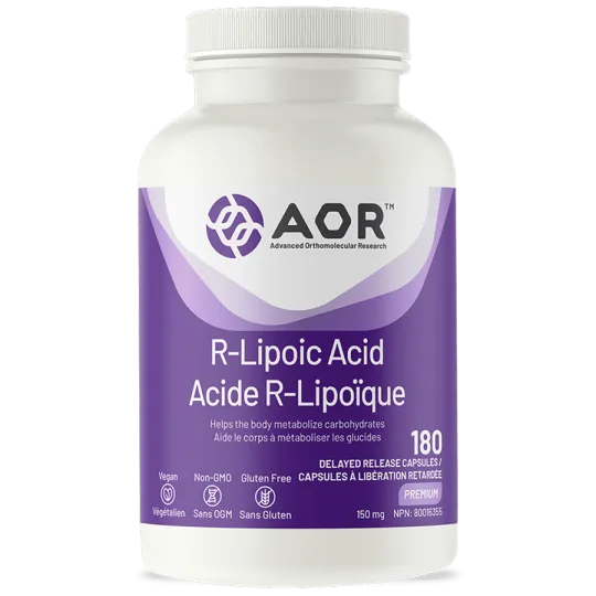 AOR R-Lipoic Acid 180 Capsules | Unbeatable Prices, Daily Deals | VITASHOP