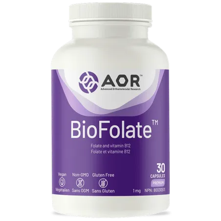 BioFolate, 30 gélules | Safest & Easiest Shopping Vitamins Online | VITASHOP