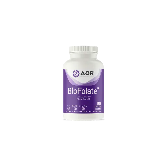 AOR 에이오알 BioFolate, 60 캡슐 | 매일 업데이트되는 특가 상품 | VITASHOP