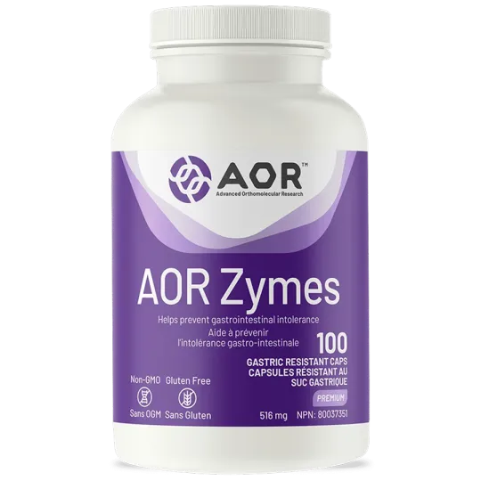 AOR Zymes, 100 gélules | Safest & Easiest Shopping Vitamins Online | VITASHOP