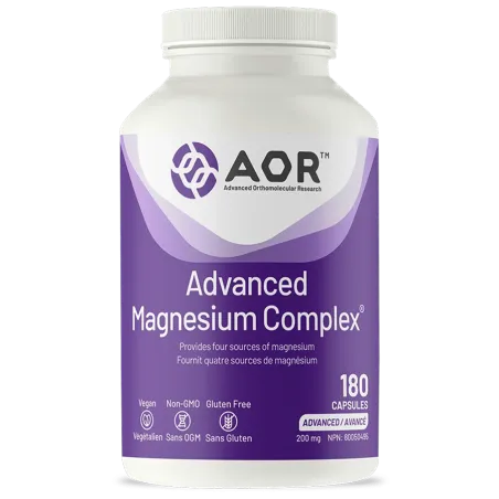 AOR Advanced Magnesium Complex, 180 Capsules | Unbeatable Prices, Daily Deals | VITASHOP