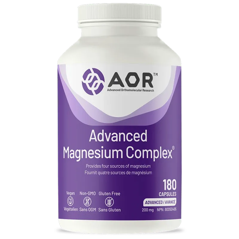 AOR Advanced Magnesium Complex, 180 Capsules | Unbeatable Prices, Daily Deals | VITASHOP