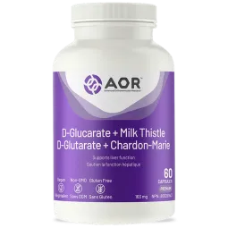 D-Glucarate + Chardon-Marie, 60 Capsules | Safest & Easiest Shopping Vitamins Online | VITASHOP