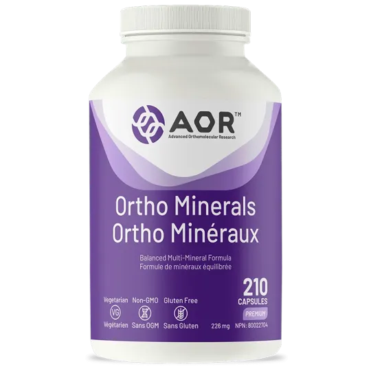 AOR Ortho Minerals, 210 Capsules | Unbeatable Prices, Daily Deals | VITASHOP
