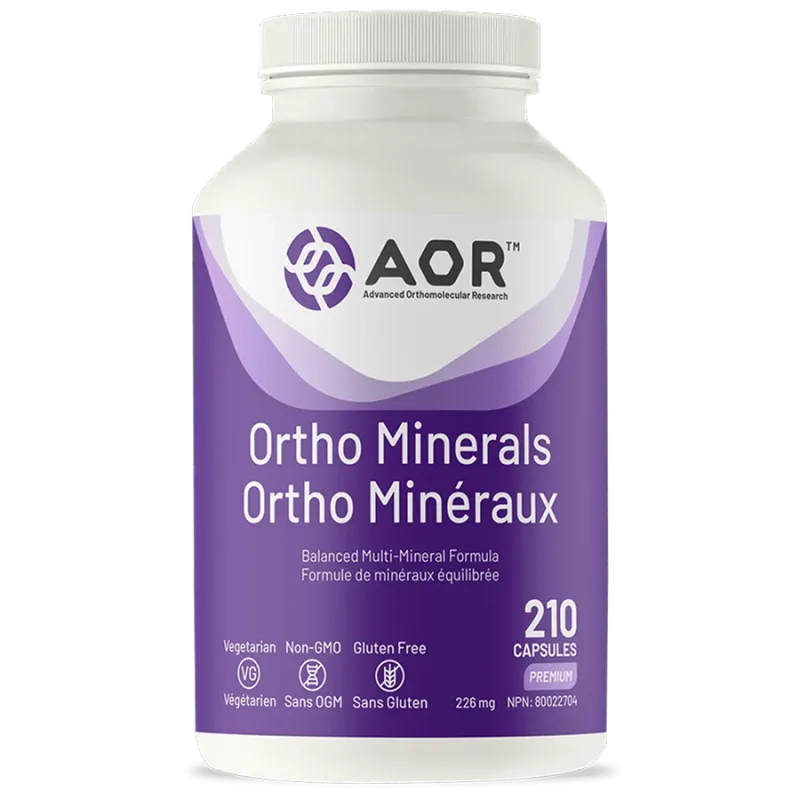 AOR Ortho Minerals, 210 Capsules | Unbeatable Prices, Daily Deals | VITASHOP