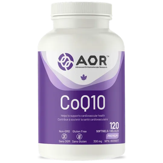 AOR CoQ10 120 Softgels