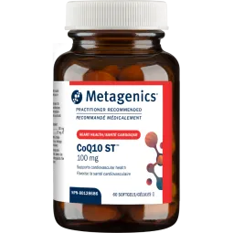 Metagenics CoQ10 ST 100 mg 60 Capsules Molles | Prix imbattables, Offres quotidiennes | VITASHOP
