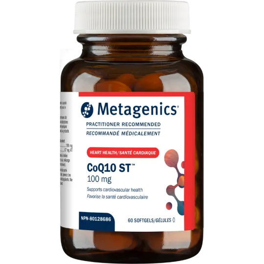 Metagenics CoQ10 ST 100 mg 60 Softgels | Unbeatable Prices, Daily Deals | VITASHOP