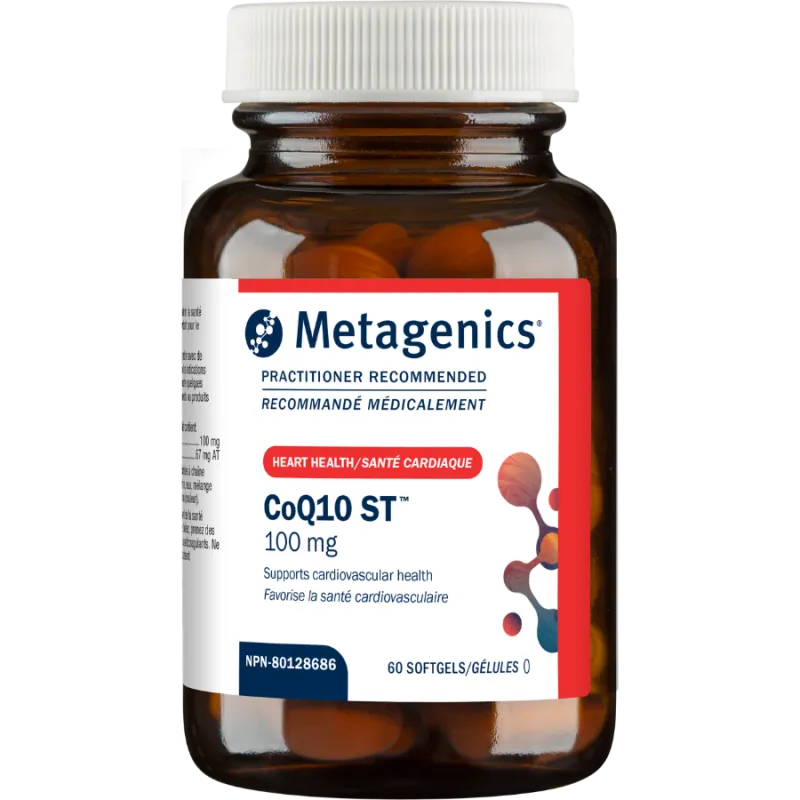 Metagenics CoQ10 ST 100 mg 60 Softgels | Unbeatable Prices, Daily Deals | VITASHOP
