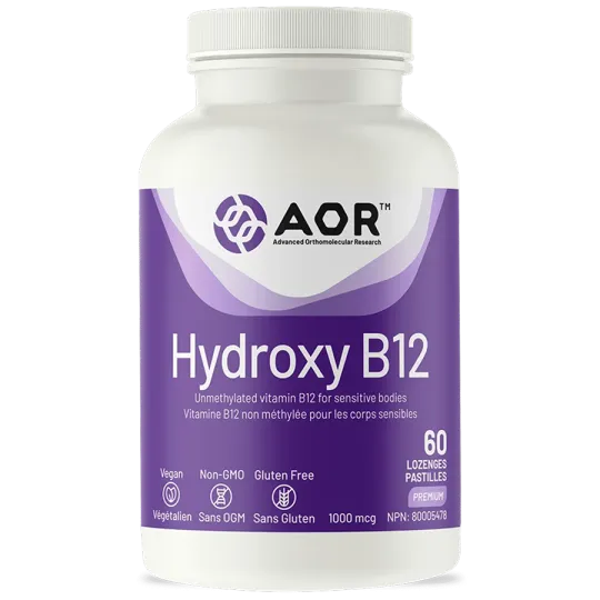 AOR Hydroxy B12, 60 Lozenges | Unbeatable Prices, Daily Deals | VITASHOP