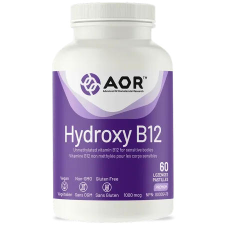 Hydroxy B12, 60 pastilles | Safest & Easiest Shopping Vitamins Online | VITASHOP