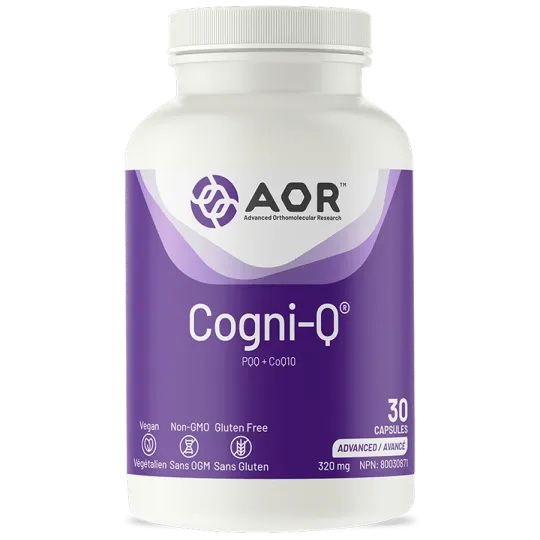 AOR Cogni-Q, 60 Capsules | Unbeatable Prices, Daily Deals | VITASHOP