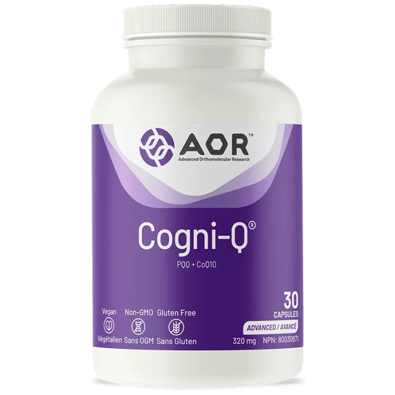 AOR Cogni-Q, 60 Capsules | Unbeatable Prices, Daily Deals | VITASHOP